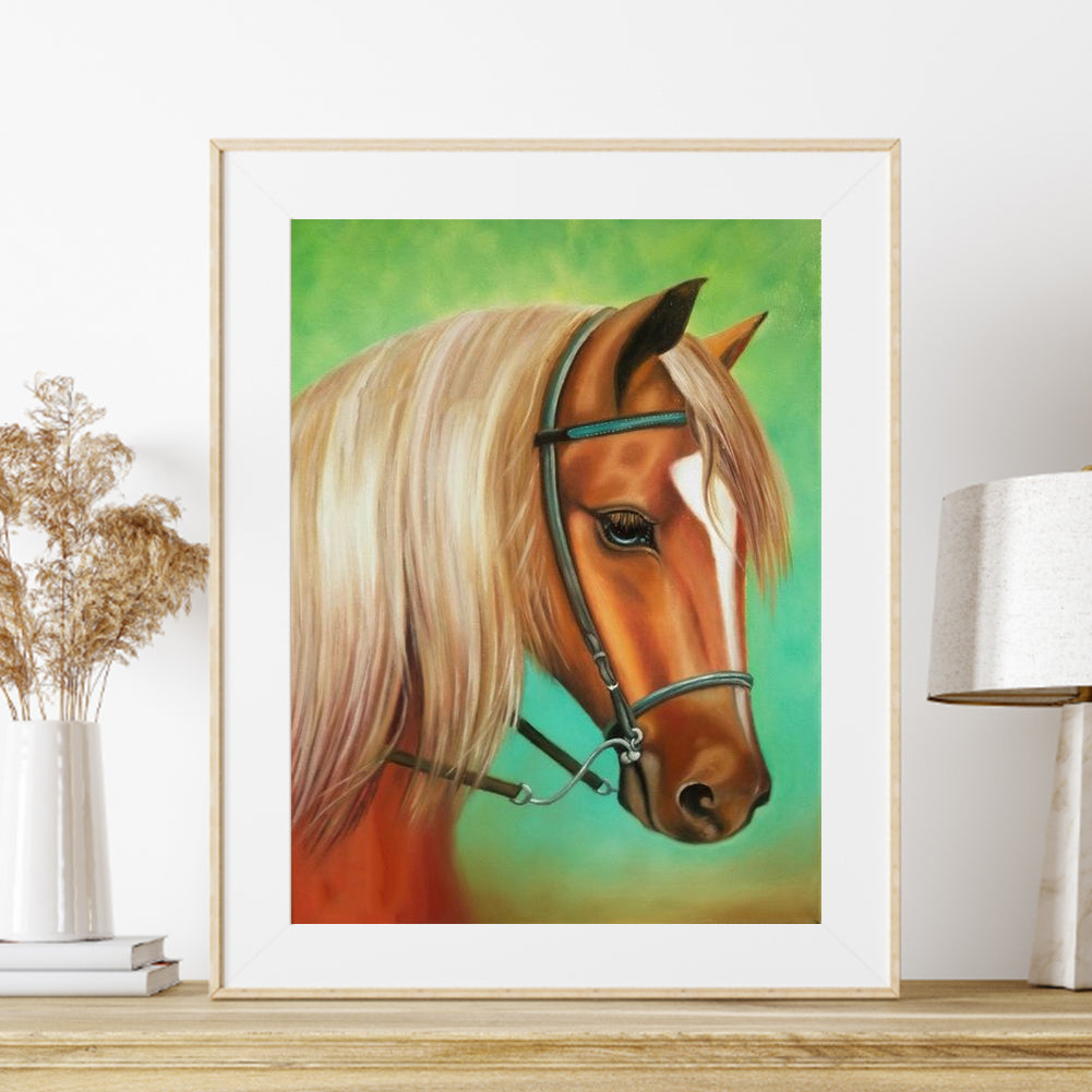 Horse - Full Round Drill Diamond Painting 30*40CM