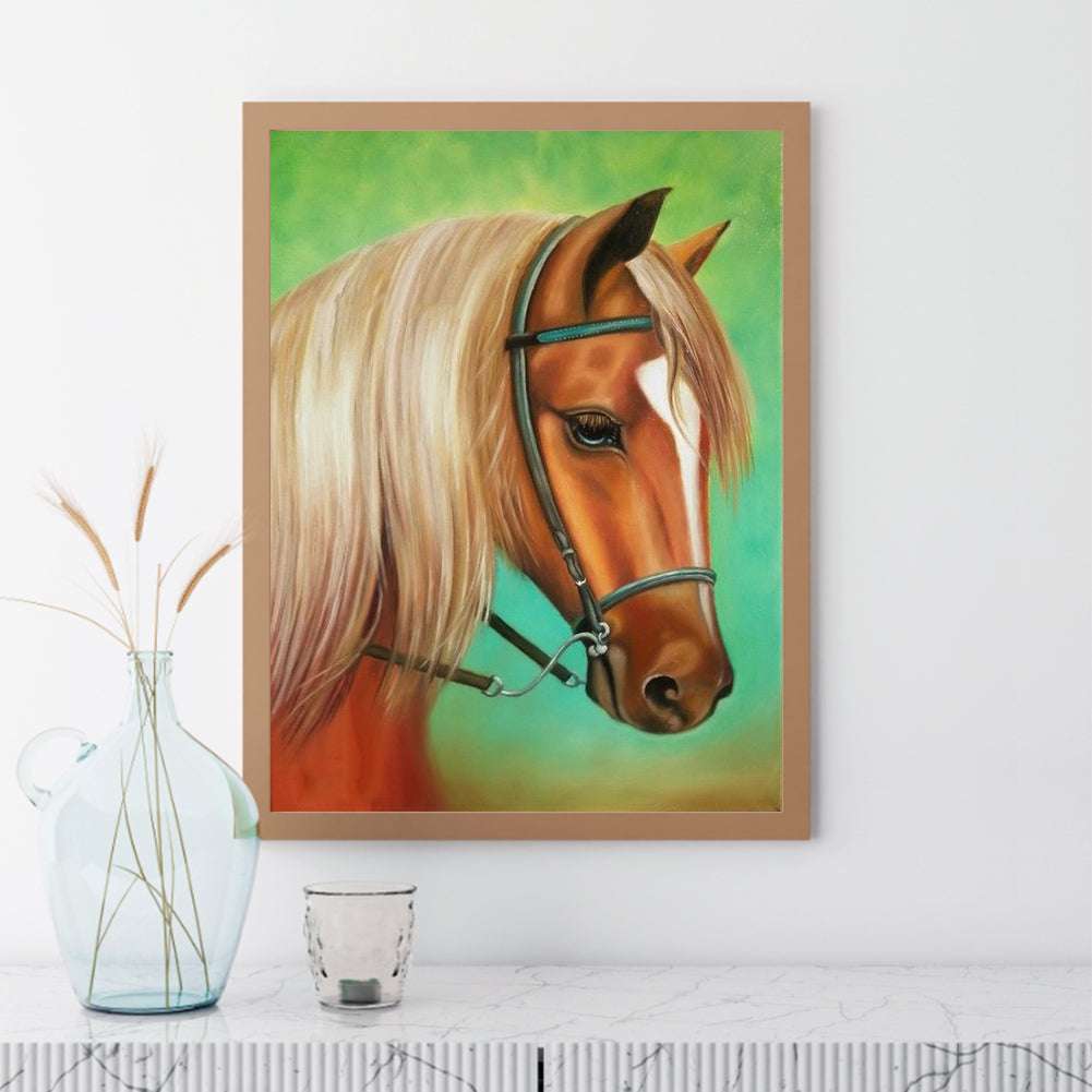 Horse - Full Round Drill Diamond Painting 30*40CM