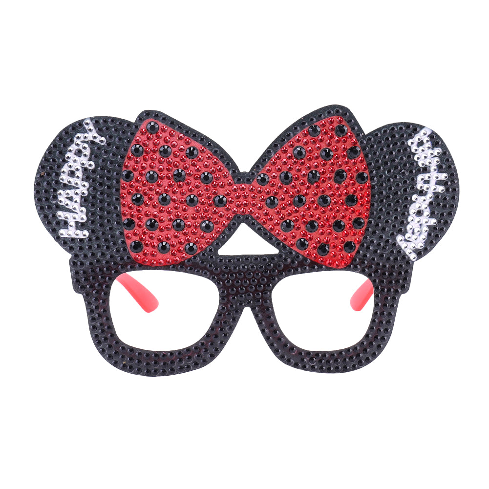 Adult Kids Diamond Painting Glasses DIY Party Funny Birthday Photo Props