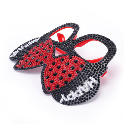 Adult Kids Diamond Painting Glasses DIY Party Funny Birthday Photo Props