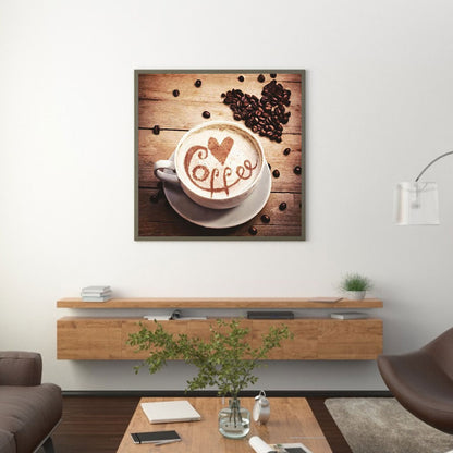 Coffee Cup - Full Round Drill Diamond Painting 30*30CM