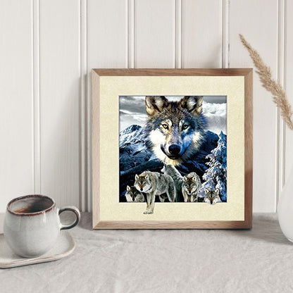 Wolf - Full Round Drill Diamond Painting 30*30CM