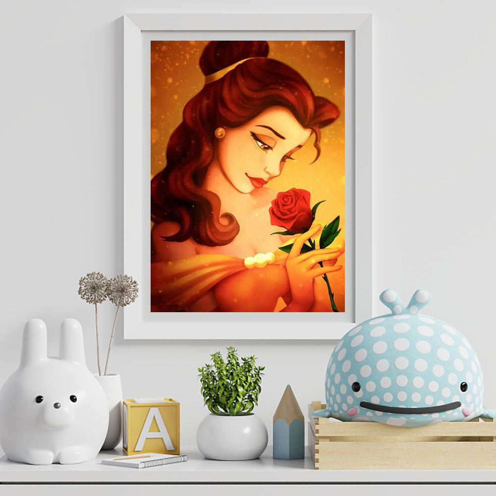 Disney Princess - Full Square Drill Diamond Painting 30*40CM