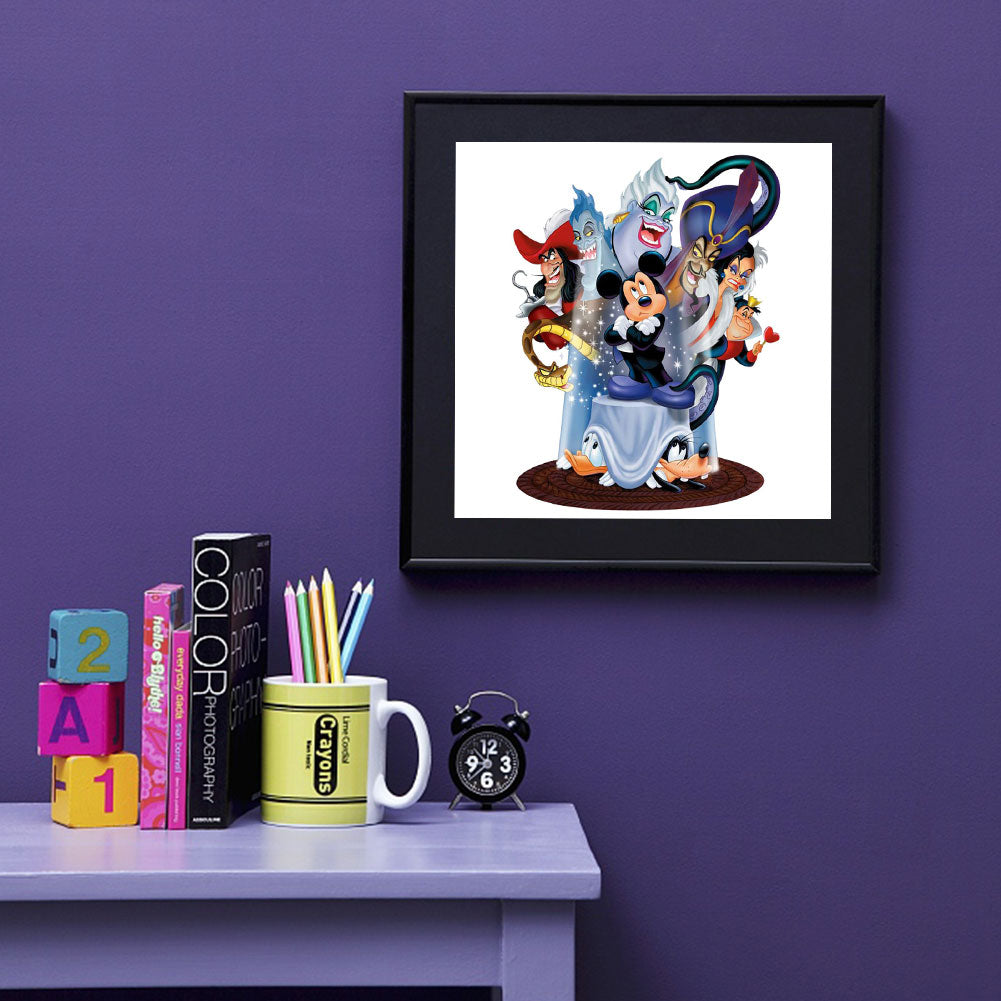 Mickey - Full Round Drill Diamond Painting 40*40CM