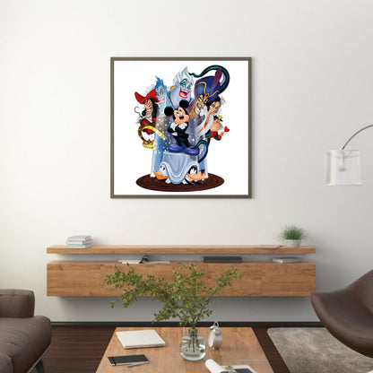 Mickey - Full Round Drill Diamond Painting 40*40CM