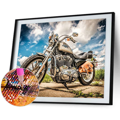 Motorcycle - Full Round Drill Diamond Painting 50*40CM