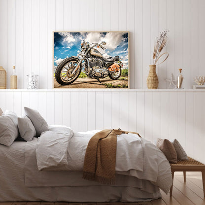 Motorcycle - Full Round Drill Diamond Painting 50*40CM