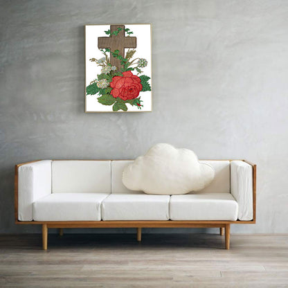 Cross - Special Shaped Drill Diamond Paiting 30*40CM