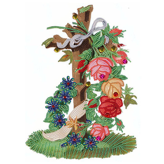 Cross - Special Shaped Drill Diamond Paiting 30*40CM