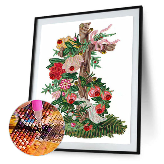 Cross - Special Shaped Drill Diamond Paiting 30*40CM