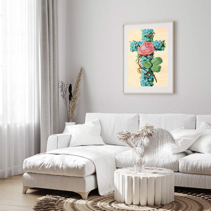 Cross - Special Shaped Drill Diamond Paiting 30*40CM