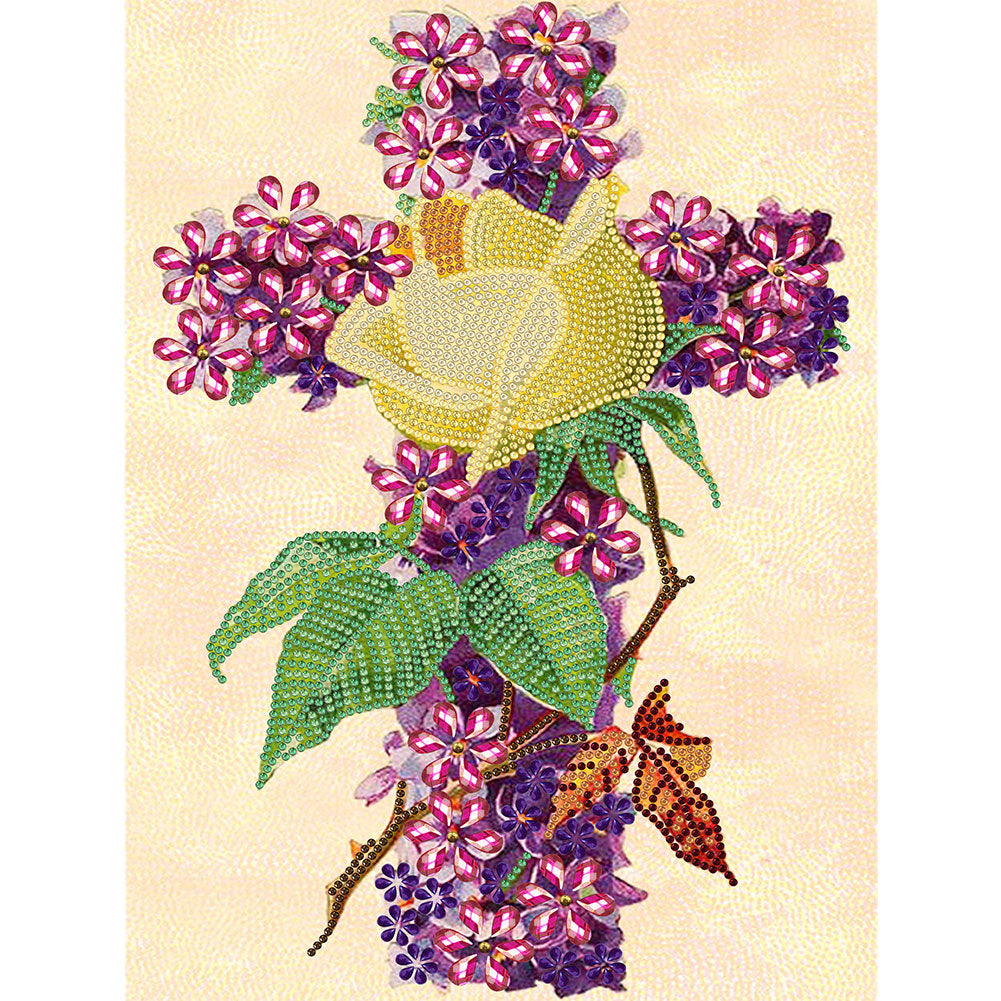 Cross - Special Shaped Drill Diamond Paiting 30*40CM