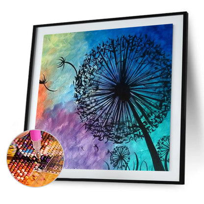 Dandelion - Full Square Drill Diamond Painting 40*40CM