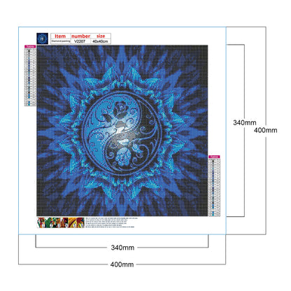 Gossip Array - Full Round Drill Diamond Painting 40*40CM