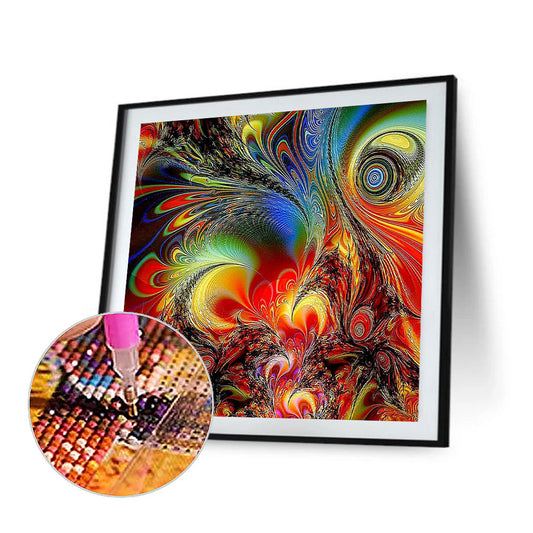 Fractal Art - Full Round Drill Diamond Painting 40*40CM
