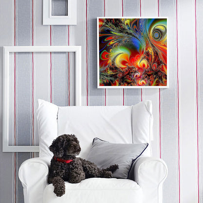 Fractal Art - Full Round Drill Diamond Painting 40*40CM