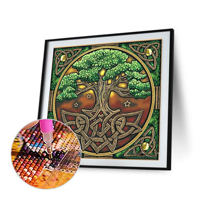 Life Tree - Full Round Drill Diamond Painting 40*40CM