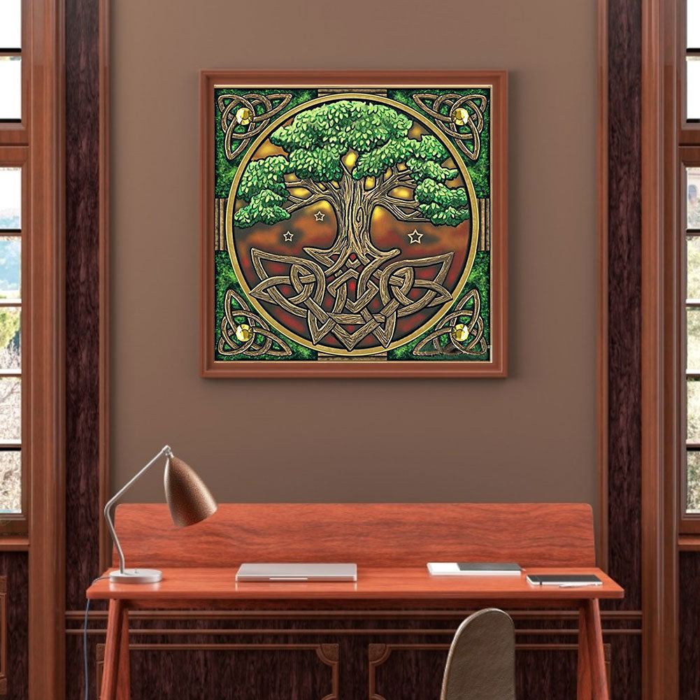 Life Tree - Full Round Drill Diamond Painting 40*40CM