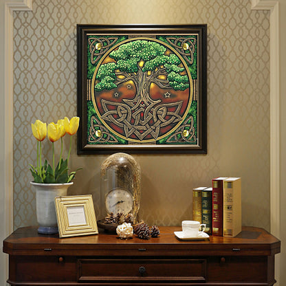 Life Tree - Full Round Drill Diamond Painting 40*40CM