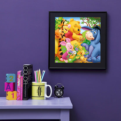 Winnie The Pooh - Full Round Drill Diamond Painting 40*40CM