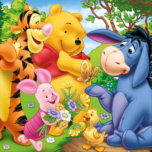 Winnie The Pooh - Full Square Drill Diamond Painting 40*40CM