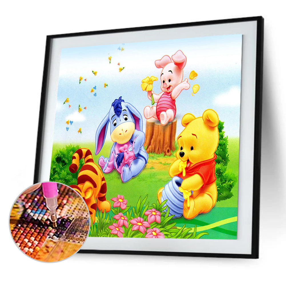 Winnie The Pooh - Full Square Drill Diamond Painting 30*30CM