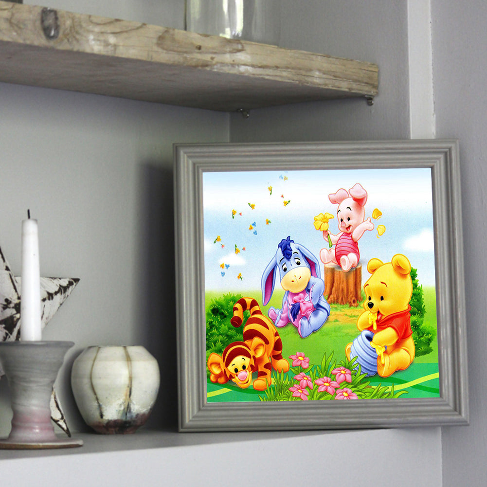 Winnie The Pooh - Full Square Drill Diamond Painting 30*30CM