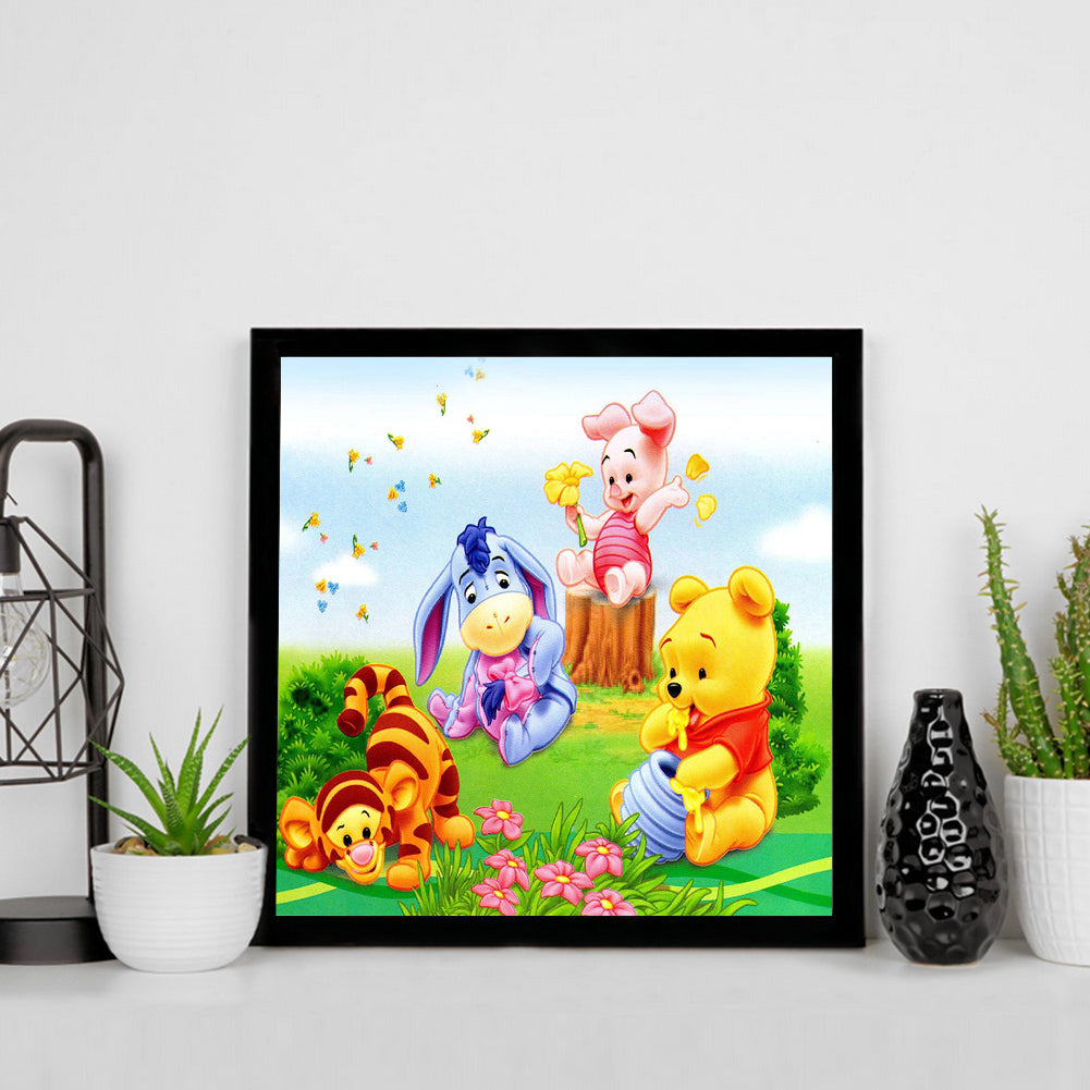 Winnie The Pooh - Full Square Drill Diamond Painting 30*30CM