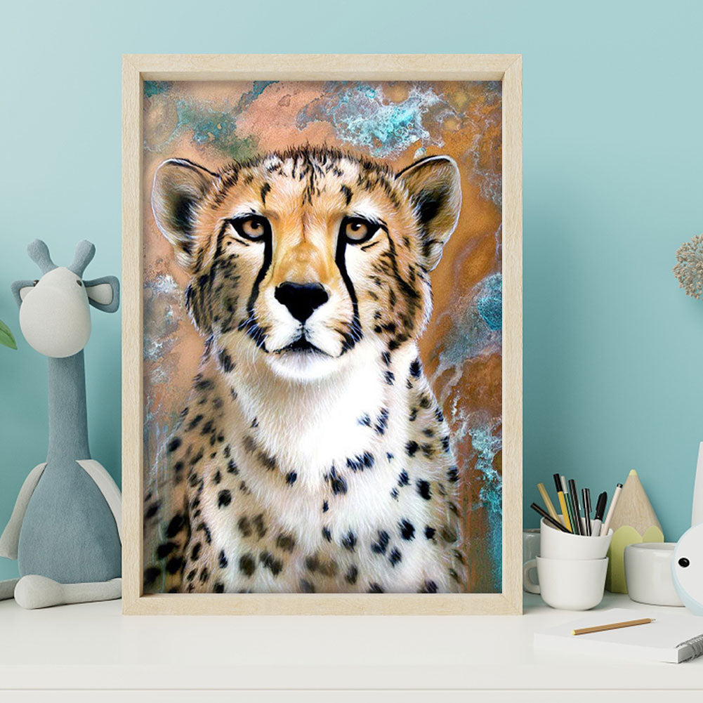 Leopard - Full Round Drill Diamond Painting 30*40CM