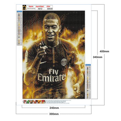 Star - Full Round Drill Diamond Painting 30*40CM