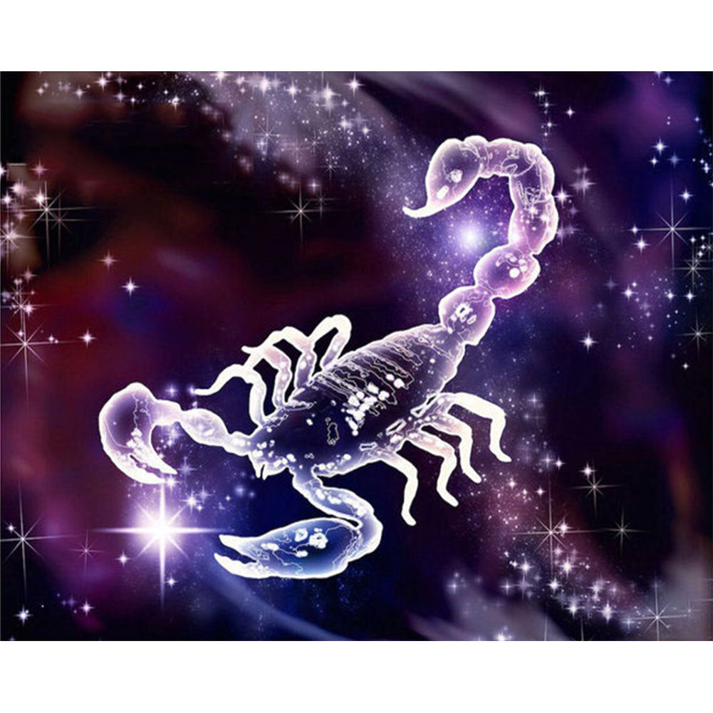 Scorpio - Full Round Drill Diamond Painting 40*30CM