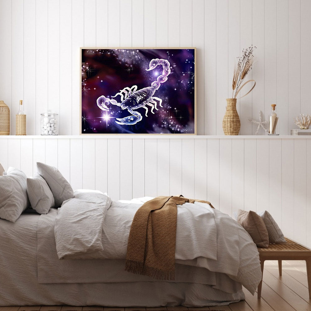 Scorpio - Full Round Drill Diamond Painting 40*30CM