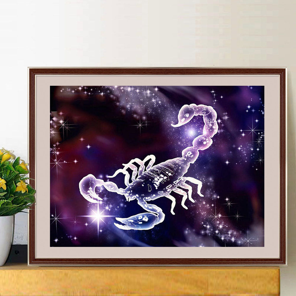 Scorpio - Full Round Drill Diamond Painting 40*30CM
