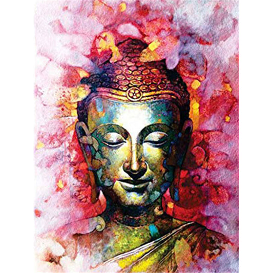 Buddhist Bronze Statue - Full Round Drill Diamond Painting 50*60CM