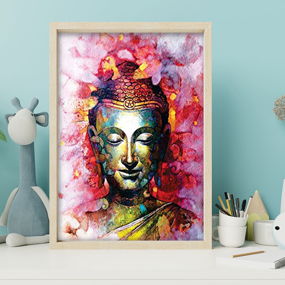 Buddhist Bronze Statue - Full Round Drill Diamond Painting 50*60CM