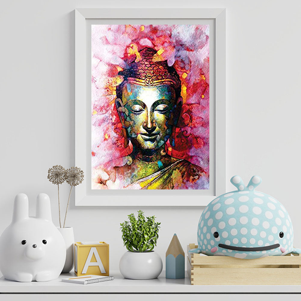 Buddhist Bronze Statue - Full Round Drill Diamond Painting 50*60CM