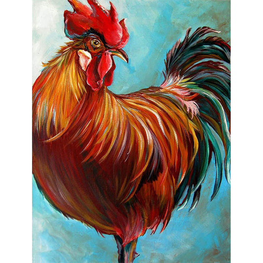 Chicken - Full Round Drill Diamond Painting 30*40CM