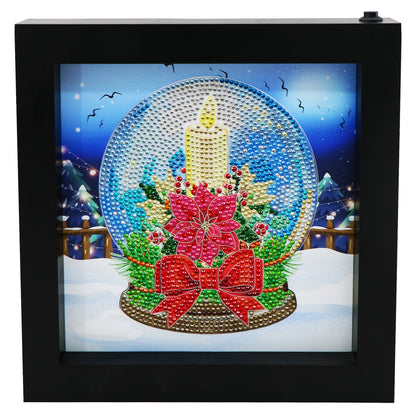 LED Light DIY Diamond Painting Mosaic Art Crafts Christmas Home Decoration