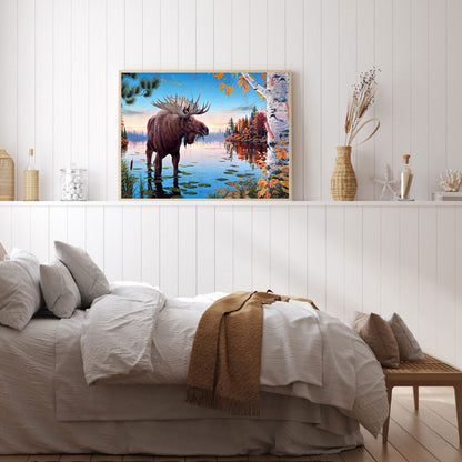 Rhino - Full Square Drill Diamond Painting 60*50CM