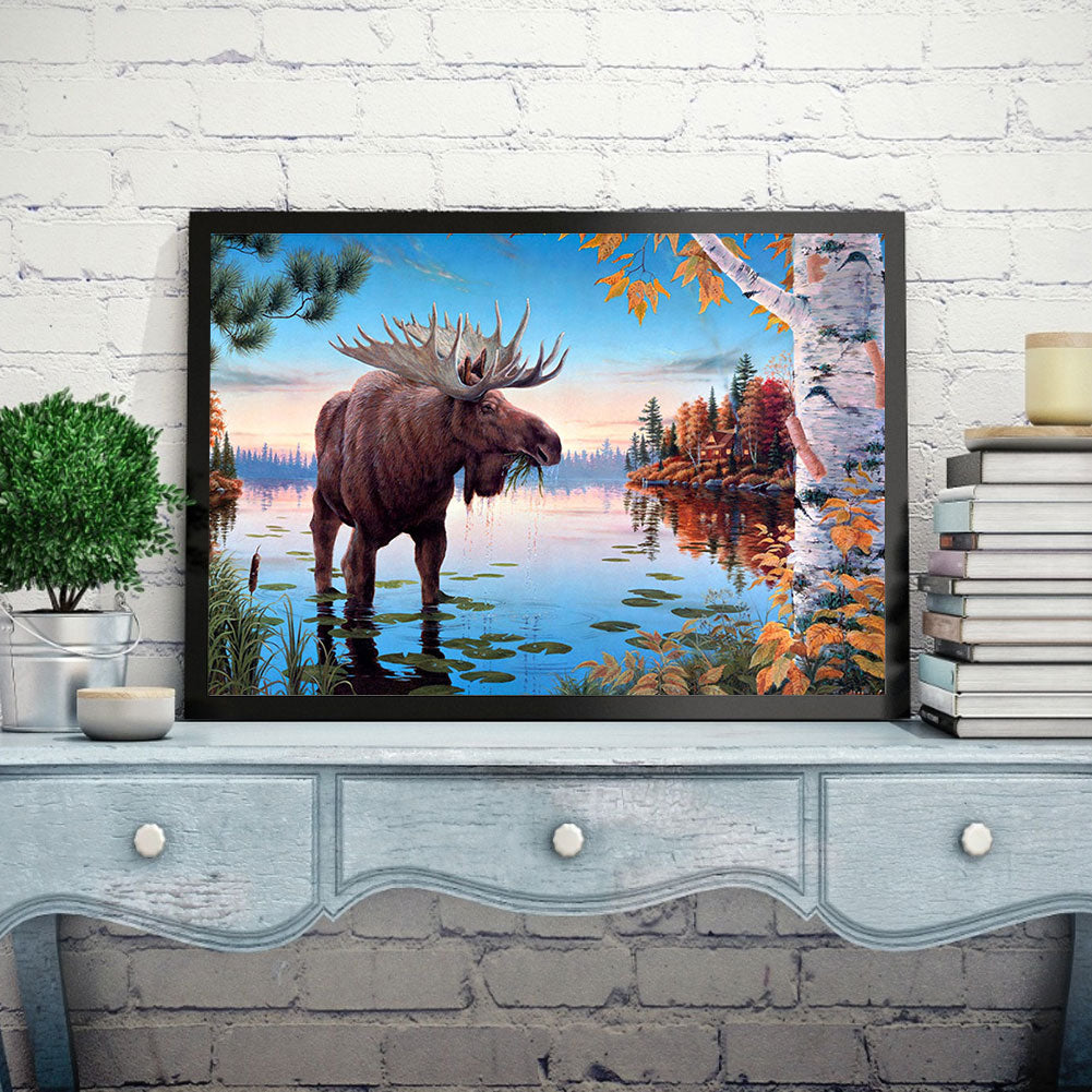 Rhino - Full Square Drill Diamond Painting 60*50CM