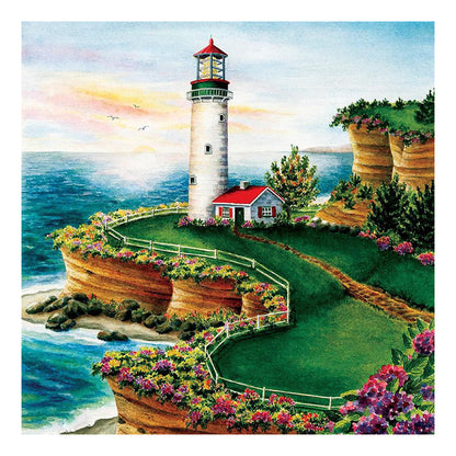 Lighthouse - Full Square Drill Diamond Painting 30*30CM