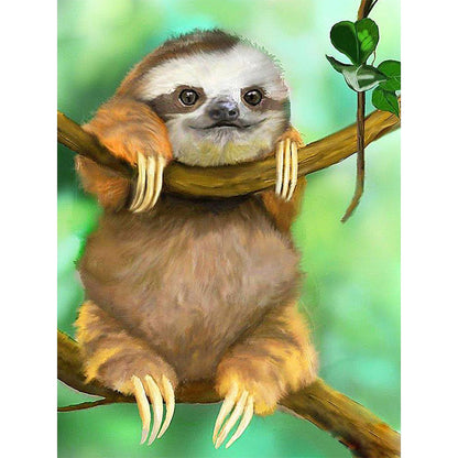 Sloth - Full Square Drill Diamond Painting 30*40CM