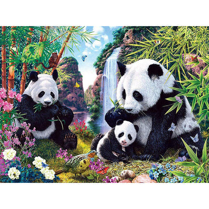 Panda - Full Square Drill Diamond Painting 40*30CM