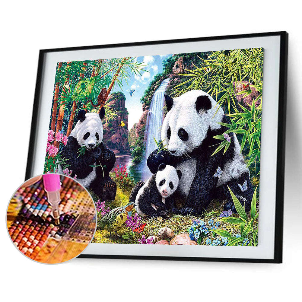 Panda - Full Square Drill Diamond Painting 40*30CM