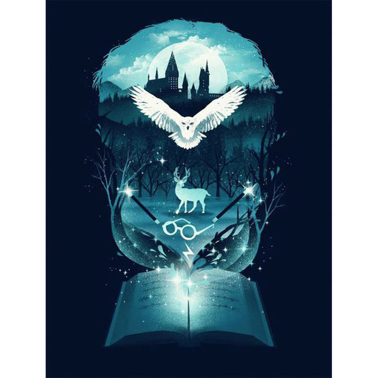 Harry Potter - Full Round Drill Diamond Painting 30*40CM