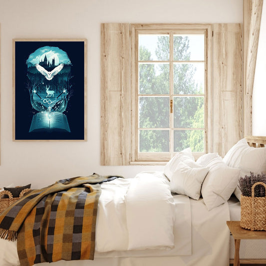 Harry Potter - Full Round Drill Diamond Painting 30*40CM