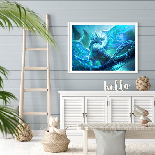Dragon - Full Round Drill Diamond Painting 45*30CM