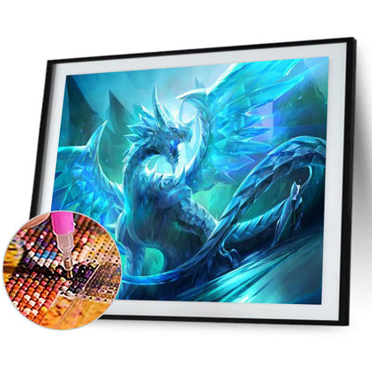Dragon - Full Round Drill Diamond Painting 45*30CM