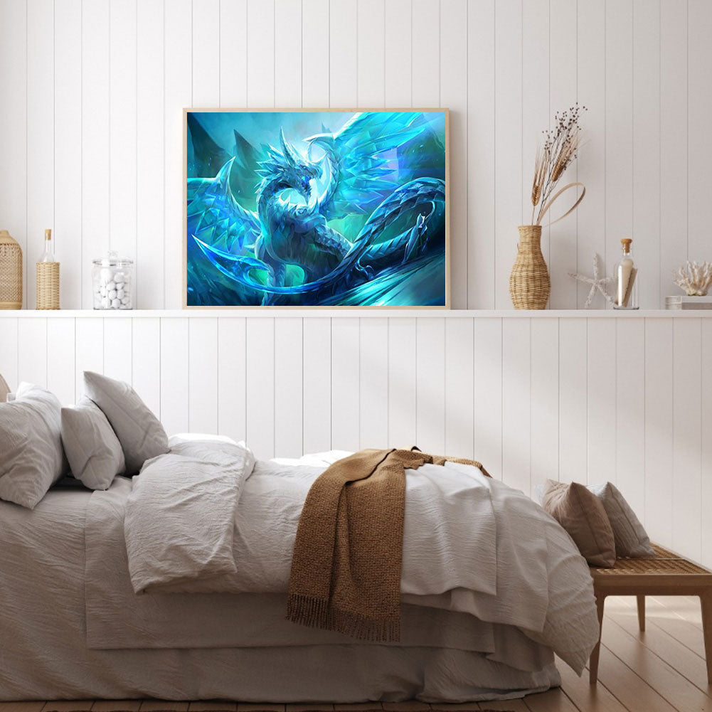 Dragon - Full Round Drill Diamond Painting 45*30CM