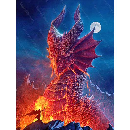 Dragon - Full Round Drill Diamond Painting 30*40CM